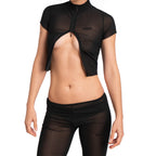 RX MESH TOP BLACK