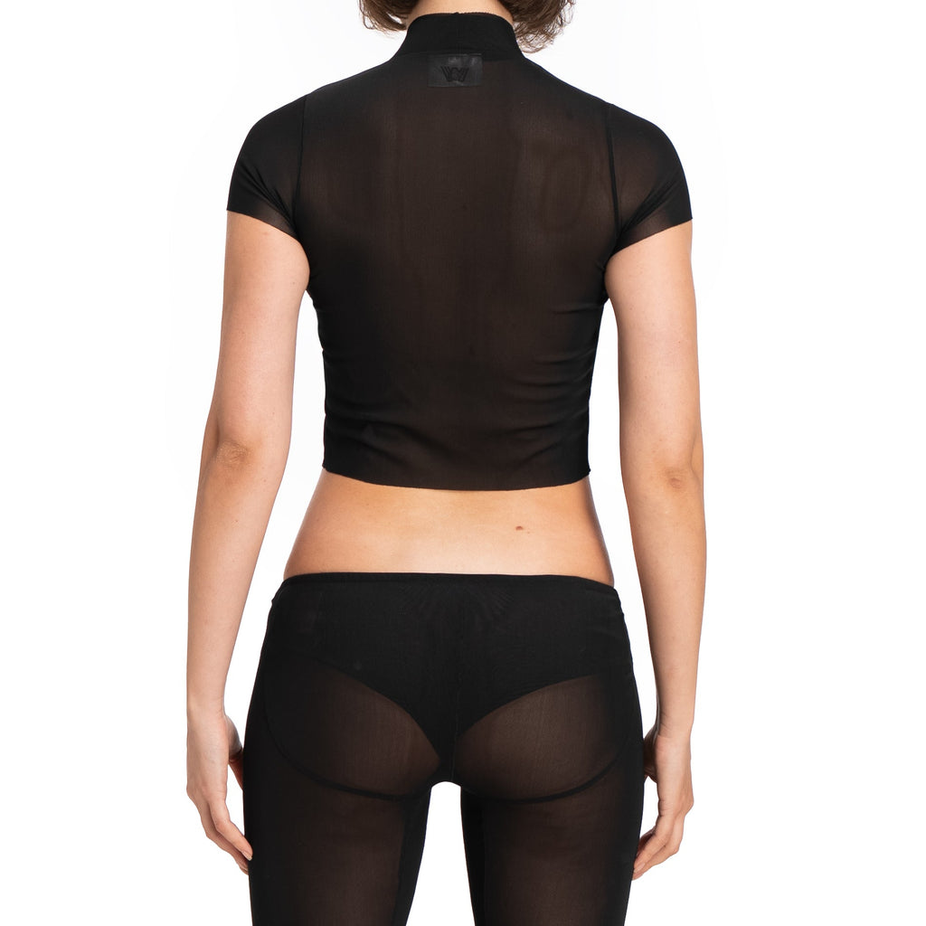RX MESH TOP BLACK