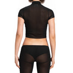 RX MESH TOP BLACK