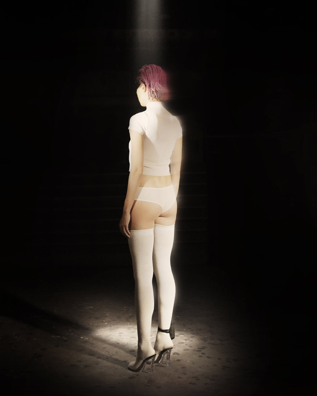 RX MESH BRIEFS WHITE